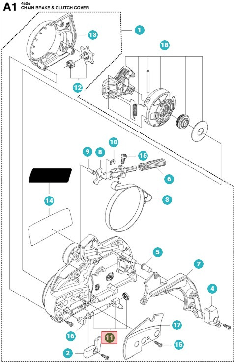 Kædestrammerskrue 5373929-01