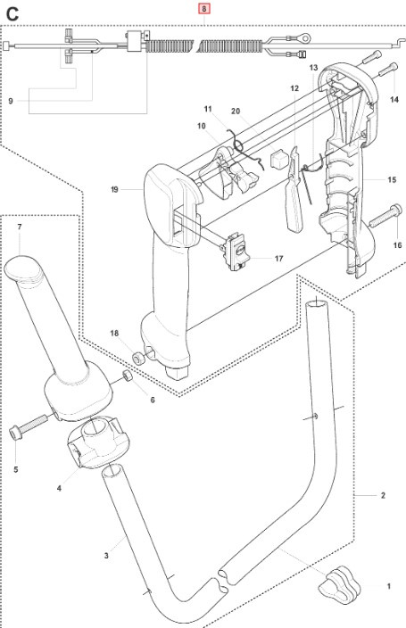 Håndtagssystem Kpl 5374245-10