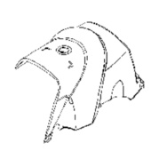 Cylinderdæksel Kpl 5382439-38 Cylinderdæksel Kpl 5382439-38