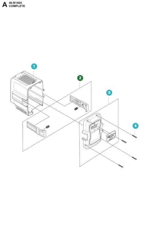 Knap-Enhed Reservedel Bli Mki