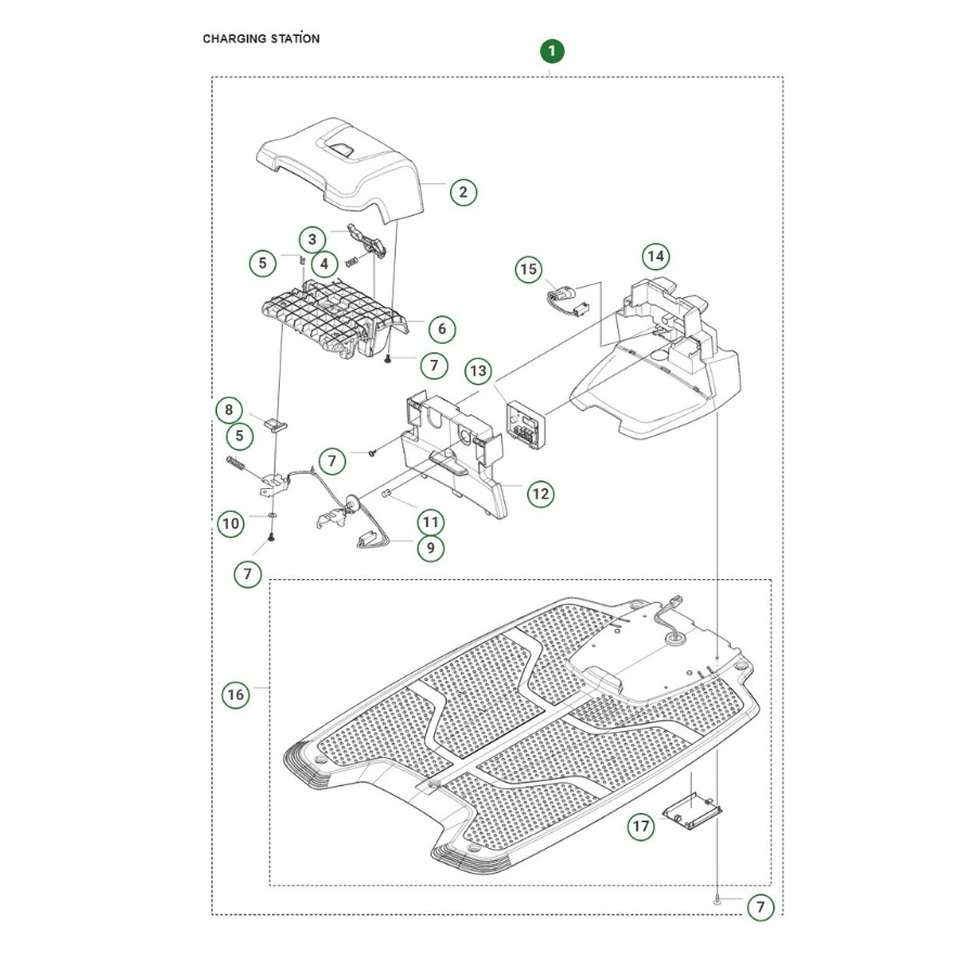 Ladestation Automower R6V, 308V, 312V