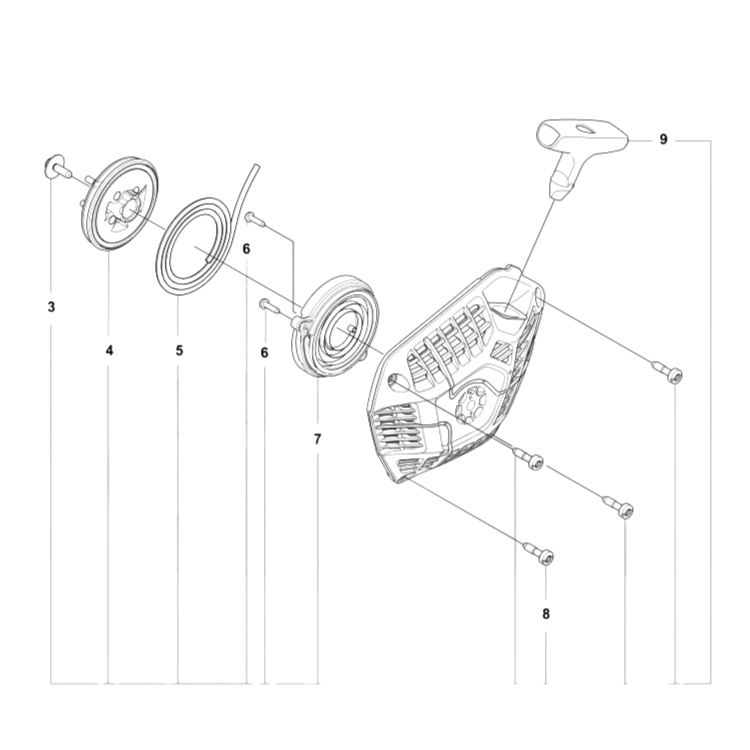 Starter Husqvarna 564XP