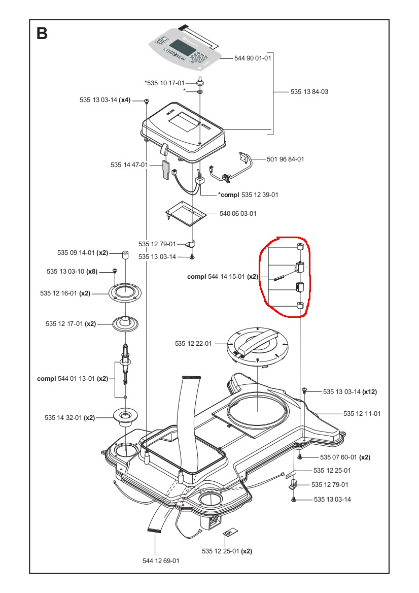Løft Sensor 5441415-01