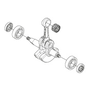 Krutmaksel Kpl 5443813-01 Krutmaksel Kpl 5443813-01