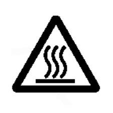 Klistermærke advarsel