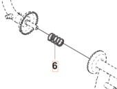 Gasfjær 5449816-01 Gasfjær 5449816-01