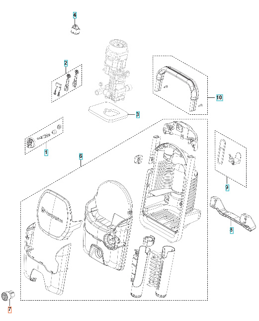 Coupling Water Outlet Female C 5460903-01