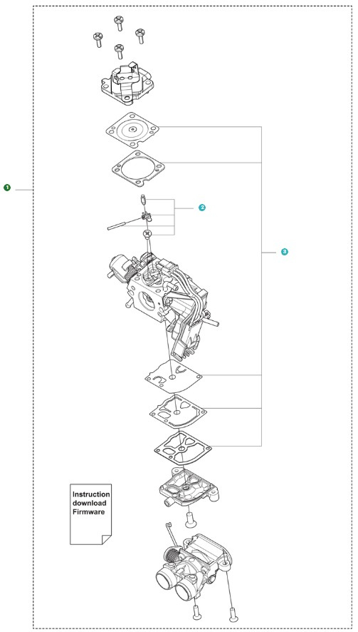 Karburatorsæt 560/562Mkii