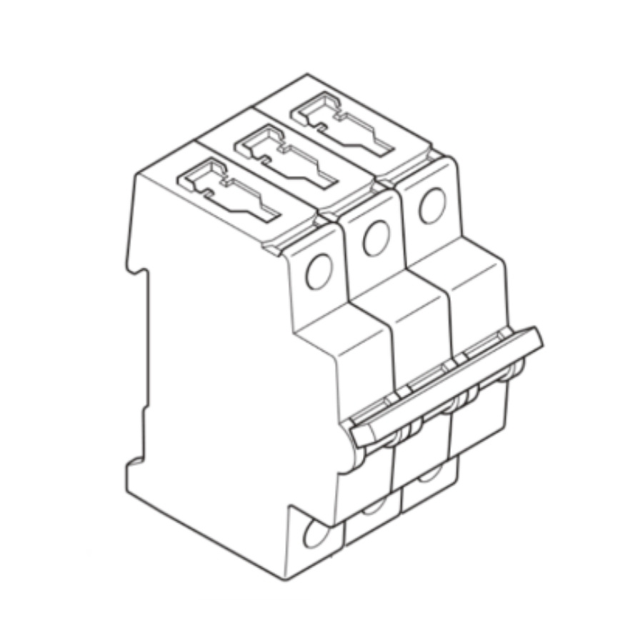 Afbryder ab 3P 63A c-ka