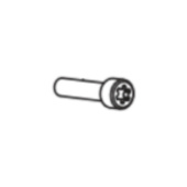 Skrue iso 14579 m8x35 8.8 t45, sort Skrue iso 14579 m8x35 8.8 t45, sort