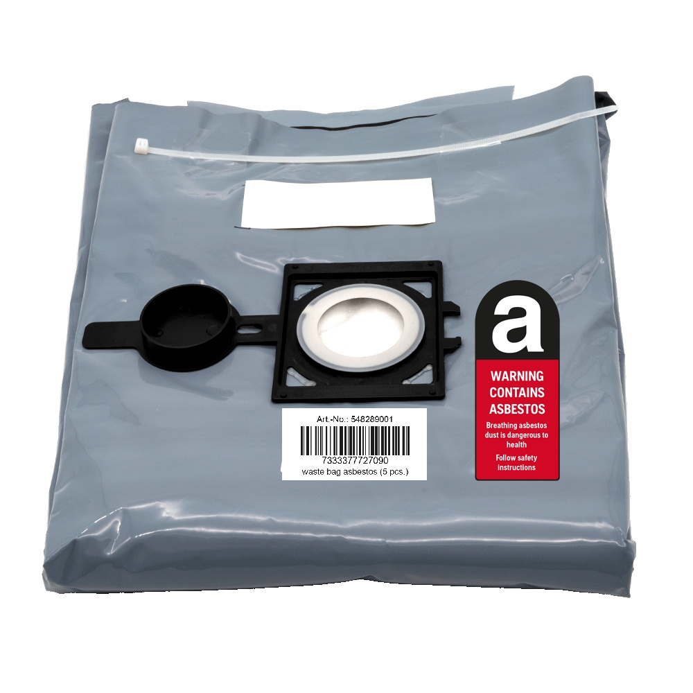 Affaldspose asbest | de35 5 stk