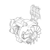 Motor komplet elektrisk motorenhed Motor komplet elektrisk motorenhed