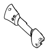 Håndtak Halvt Højre Orange 5747021-01 Håndtak Halvt Højre Orange 5747021-01