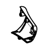 Nose Bullhorn Right Orange 574810705 5748107-05 Nose Bullhorn Right Orange 574810705 5748107-05