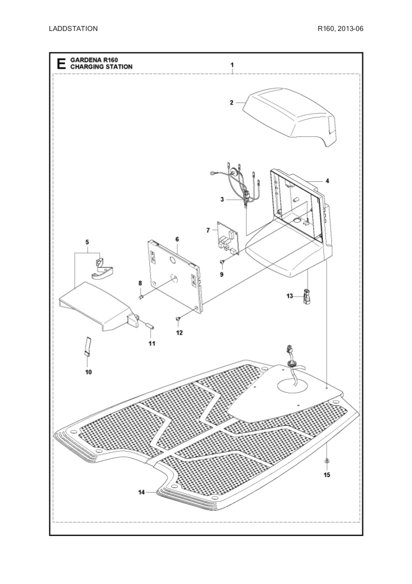 Ramme Til Ladestation 5748275-02