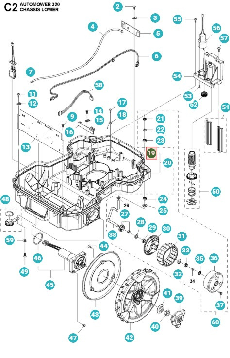 Tætningsstribe 320, 330x, 420, 430x, 440, 450x