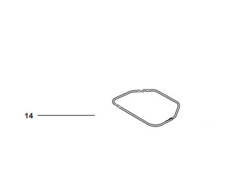 Tætningsstrip Display 305E, 310, 315, 315X, 320, 430X, 450X Nera