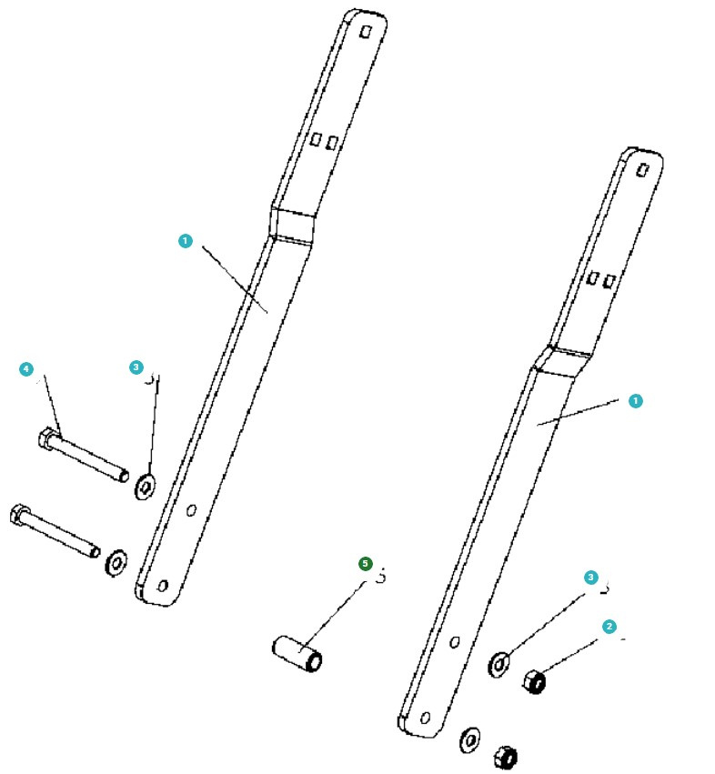 Afstandsskive 5753609-01