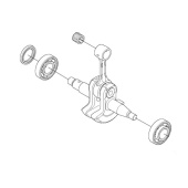 Krutmaksel Kpl 5755452-16 Krutmaksel Kpl 5755452-16