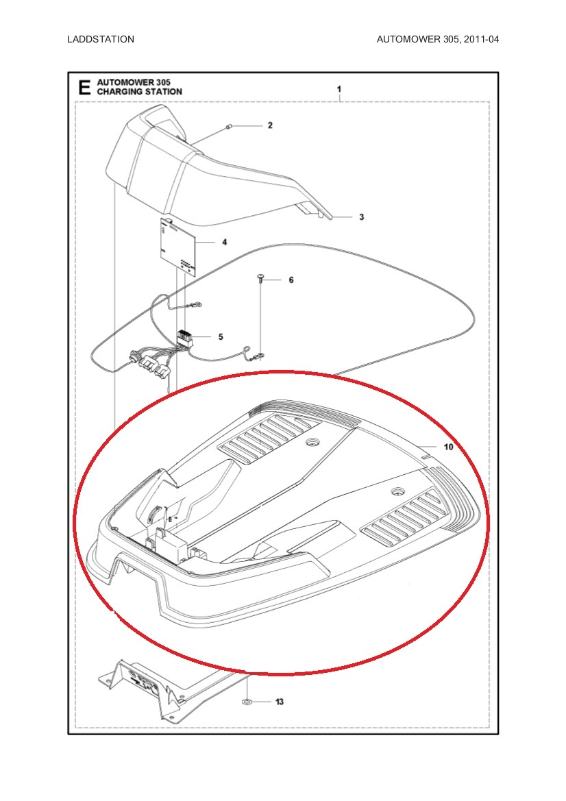 Opladningsplade 5757083-02