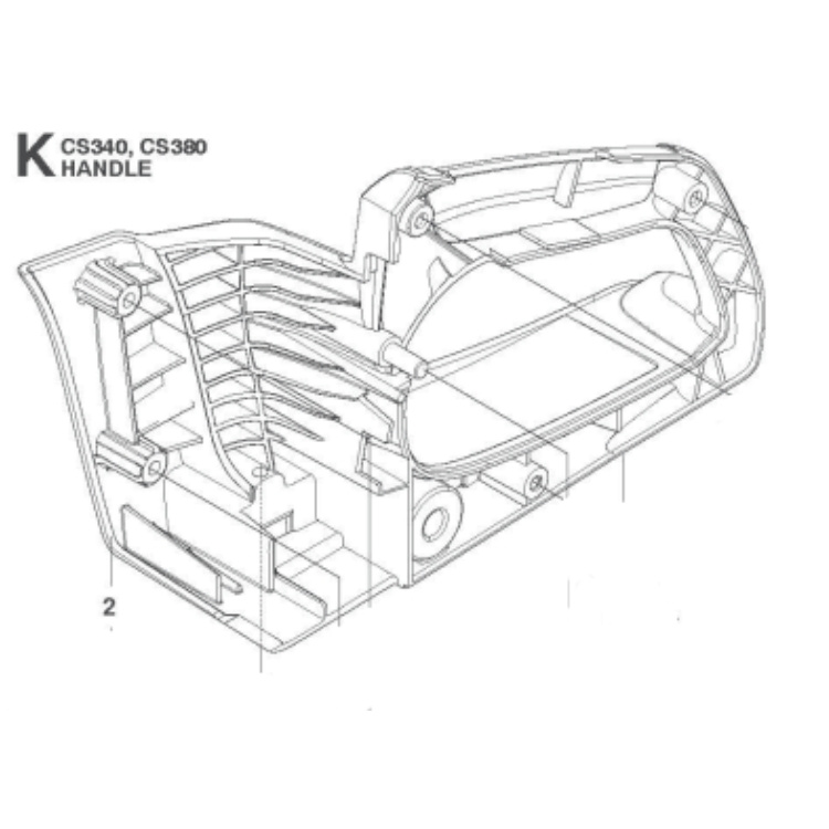 Bagste Håndtag 5760255-01