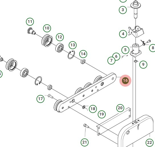 Hjul Konsol 5765595-01