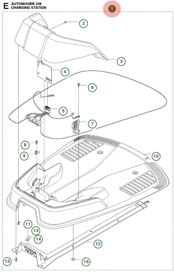 Ladestation Am308 Hvid 5766367-06