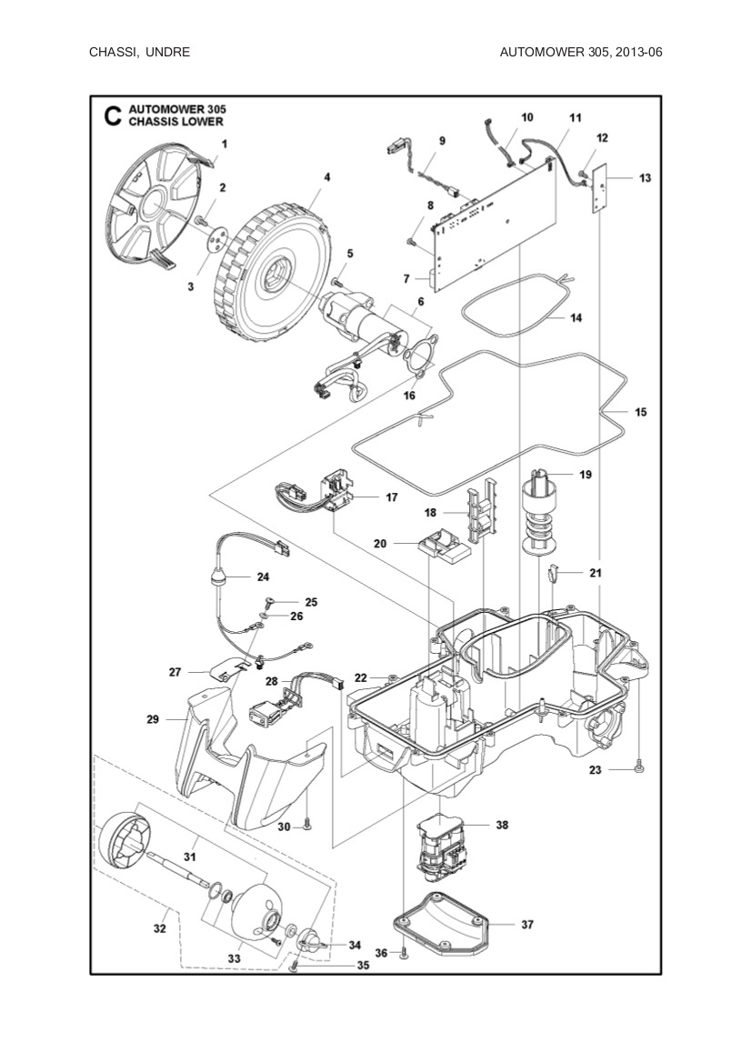 Hjulmotor 5778399-02