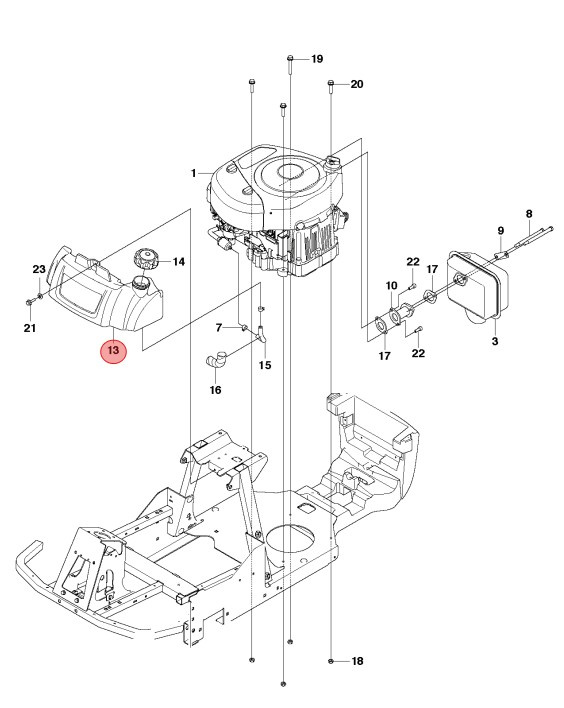 Brændstoftank 5779158-01