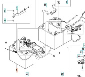 Batteri Til Rider Batteri 5781515-01 Batteri Til Rider Batteri 5781515-01