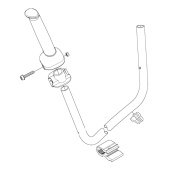 Styr Komplet Blødt Håndtag 578248201 5782482-01 Styr Komplet Blødt Håndtag 578248201 5782482-01