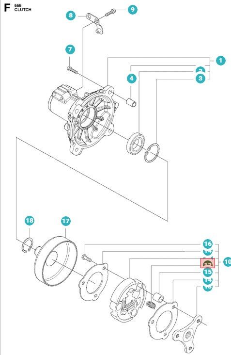 Koblingsfjeder 578769401 5787694-01
