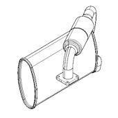 Lyddæmper 5791501-01 Lyddæmper 5791501-01