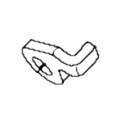 Spjældaksel 579190801 5791908-01 Spjældaksel 579190801 5791908-01