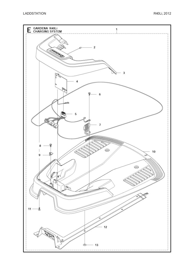 Cover Ladestation 5793923-01