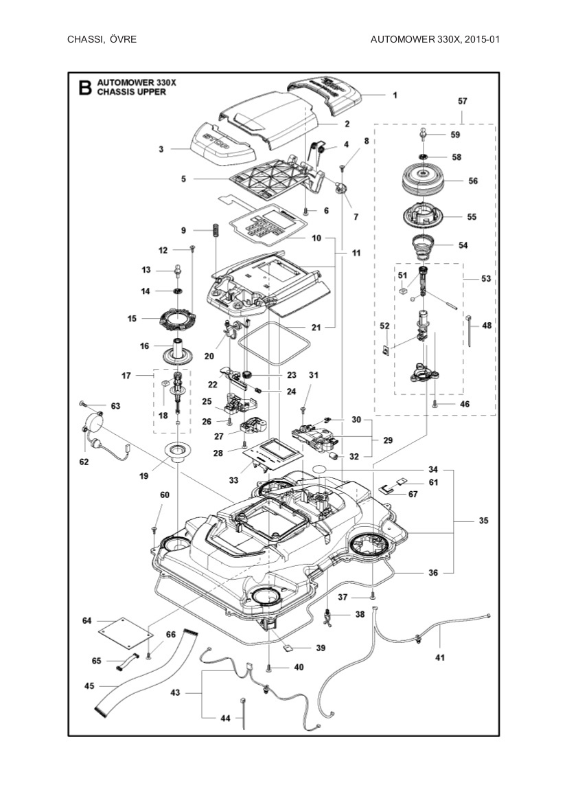 Tastatur 330X 430X 450X 5796279-02