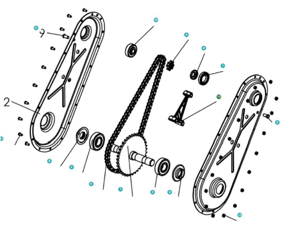 Afstandsskive 5803154-01