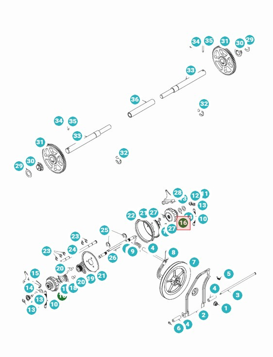 Gearkører 5807560-01