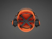 Hjelm Husqvarna Funktionel Med Fm-Radio 5810407-01 Hjelm Husqvarna Funktionel Med Fm-Radio 5810407-01