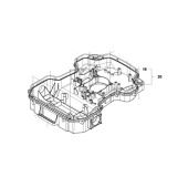 Nedre chassis 320, 420, 440 Nedre chassis 320, 420, 440
