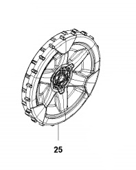 Drivhjul 320, 420, 440