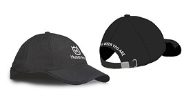 Cap, black Husqvarna