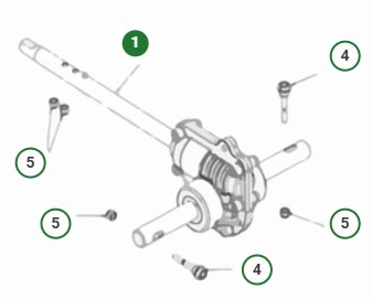 Gearkasse Med Aksel 5828677-01