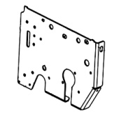 Stelside Venstre - Ms668 - Orange Stelside Venstre - Ms668 - Orange