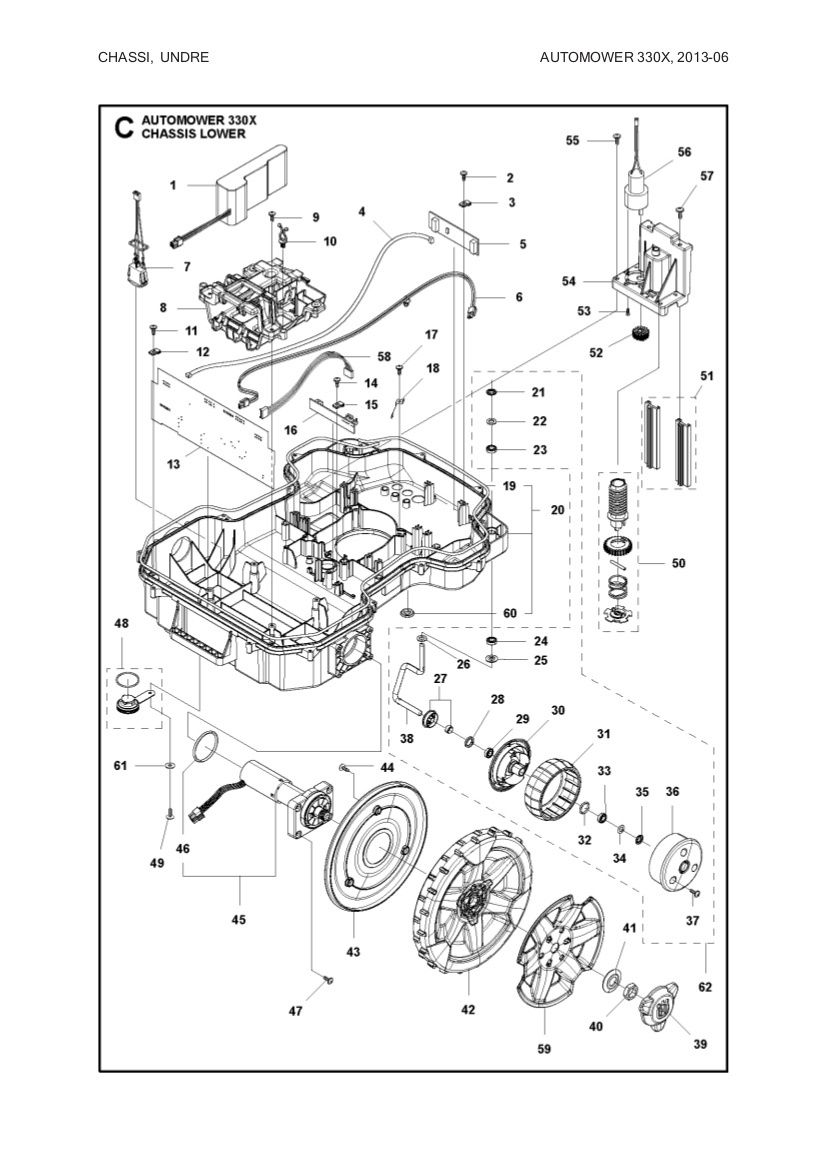Hjulmotor 330X (2013-2014) 5839444-01