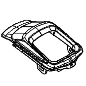 Rammetastatur Husqvarna-Grå Rammetastatur Husqvarna-Grå