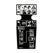 Mærkat 5842262-01 Mærkat 5842262-01