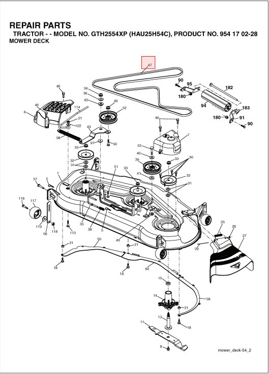 Klippeaggregatrem 54