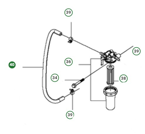 Brændstofslange 450
