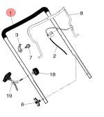 Håndtag, øvre Håndtag, øvre